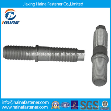 Alibaba China supplier carbon steel Hot dip galvanized HDG stud bolt